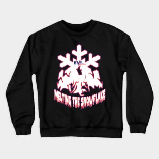 Melting The Snowflake Crewneck Sweatshirt